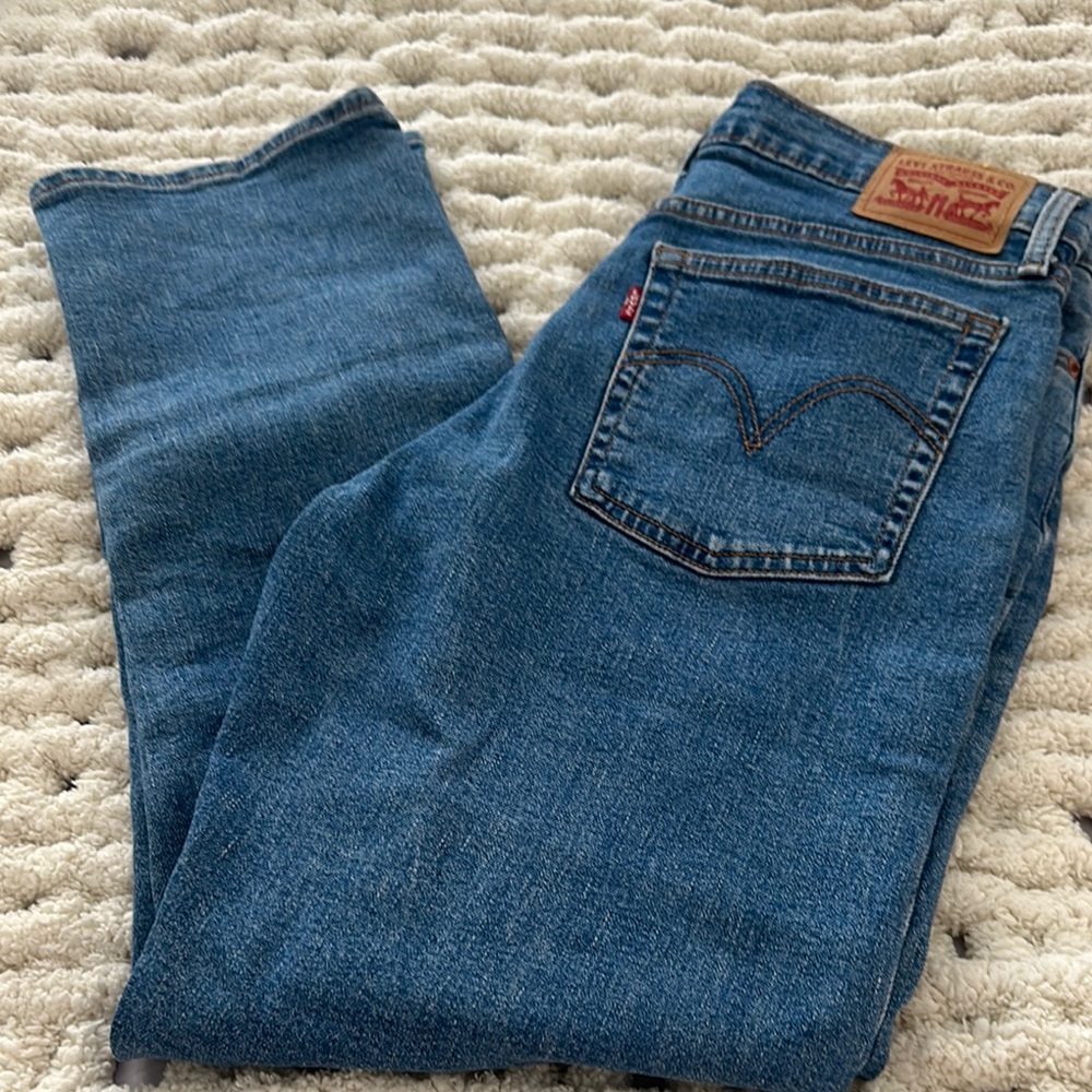 Levi's wedgie straight jeans